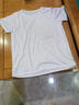 短袖t恤男夏季新款圆领纯色弹力修身半袖打底衫潮流简约男装上衣 米白色 薄款 L (170) （100-115斤） 实拍图