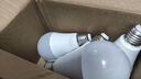 【京东物流】led灯泡螺口超亮节能卧室e27护眼照明家用白炽球泡灯 超省电/40W超亮【4个装】 实拍图