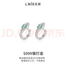 LnieerS999足银小灵蛇耳环男女个性痞帅高级感单只耳钉2025新款爆款耳饰 999银小灵蛇耳环【一对】 实拍图