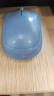 罗技（Logitech）M221 轻音鼠标 无线鼠标 办公鼠标 对称鼠标 带无线微型接收器 雾霭蓝 实拍图