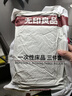 无印良品三件套旅行一次性床品被套罩枕套加厚酒店床上用品单人款-白绿 实拍图