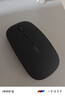 英菲克（INPHIC）M1无线鼠标可充电办公蓝牙三模电量显示静音便携适用于惠普华硕苹果IPAD笔记本电脑无限轻音 【无线-2.4G电量显示增强版】Ty-C充电磨砂黑 实拍图