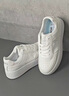 回力小白鞋女款2025新款爆款秋季鞋子女鞋配裙子百搭运动厚底板鞋 白色 脚胖脚宽拍大一码 【4厘米超轻底】 37 实拍图