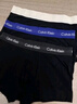 Calvin KleinCK 男士棉质平角内裤 3条套装 LV00NB4389 VQO黑/黑/黑  XL 实拍图