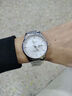 LONGAINA瑞士认证原装进口全自动机械手表男防水夜光男士手表世界名表 L8848精钢白面款+送皮带 实拍图