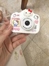 高清双摄儿童卡通照相机学生党校园mini相机旅游便携可拍照传手机 粉色 凯蒂猫-可拍照录视频听音乐 32G内存卡（送Type+华为转接头） 实拍图