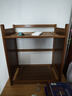 竹艺佳书架简易家用小型卧室储物架落地书柜靠墙置物架书房桌面窄收纳架 2-35款（加厚支架+加固档条） 实拍图