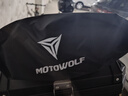 摩多狼（MOTOWOLF）骑行雨衣雨裤户外超薄分体式机车外卖骑手电动车防暴雨摩托车雨衣 实拍图