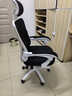 卡弗特人体工学椅电脑椅家用久坐舒适电竞椅宿舍椅子办公人体力学座椅 二代【白框黑】弹簧坐垫/无搁脚 联动扶手 实拍图