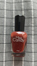 Miss Candy显白15ml指甲油免烤快干持久可撕拉半透红色美甲 红豆亮片MJ44 实拍图