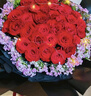 幽客玉品鲜花速递红玫瑰花束表白送女友老婆生日礼物全国同城配送 99朵红玫瑰花束—永恒的爱 实拍图
