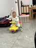 babycare扭扭车防侧翻儿童溜溜车摇摇车宝宝滑行玩具车3-6岁 洛克黄音乐款 实拍图