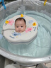 iuu婴儿游泳桶免安装 儿童洗澡桶 可折叠泡澡桶家用新生儿游泳池浴桶 【免安装-透明】超大号游泳全套~ 母婴级面料，耐磨稳固防变形 实拍图