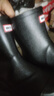 回力雨鞋女时尚雨靴户外雨天防水鞋防滑短靴耐磨胶鞋水靴6023黑色38 实拍图