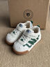 泰兰尼斯秋冬季婴儿学步鞋网布加绒防踢防滑面包鞋1-3岁男女宝宝机能童鞋 白/绿 秋季超纤 24 鞋内长15.5cm适合脚长14.5 实拍图
