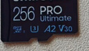 三星（SAMSUNG）256GB TF(MicroSD)存储卡 超高速PRO深蓝卡 4K超高清 适用游戏机无人机 读速200MB/s写速130MB/s 实拍图