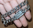 BJYL定制刻字古巴手链男士潮流时尚粗链手环饰品男生日礼物送男友老公 手链 实拍图