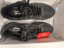 李宁革面跑鞋轻质男鞋秋冬季拼接革面软底耐磨休闲跑步鞋ARBS009 实拍图