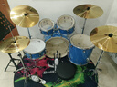 Bullfighter斗牛士架子鼓成人儿童通用专业演出考级爵士鼓五鼓三镲四镲乐器 5鼓3镲加黄铜手工抛光镲片 实拍图