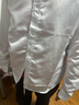 卡度顿白衬衫男长袖春秋新款男士商务休闲纯色免烫修身职业正装工装衬衣 白色 L 实拍图