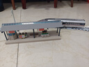 卡威遥控火车玩具高铁玩具复兴号套装合金小火车模型男孩轨道列车礼物 电动复兴号三节银轨道+站台+天桥 实拍图