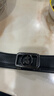 稻草人男士皮带真皮自动扣腰带男年轻人学生牛皮裤带韩版潮生日礼物 196317【115cm 其他长度请联系客服】 实拍图