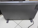美的（Midea）【超级单品】取暖器家用暖风机浴室电暖气全屋取暖炉欧式快热炉烤火遥控轻音节能电暖器 HDT22GFR 实拍图