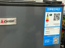 志高（CHIGO）小冰箱迷你小型家用冷藏冷冻两用宿舍出租房用双门办公室电冰箱节能省电 【一级能效】98L灰色【三天约一度电】 实拍图