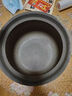 荥匠人荥经砂锅煲汤炖汤家用砂锅无釉砂锅汤锅炖肉熬粥煲老式传统土砂锅 古法精烧（4-7人使用） 6.5L 实拍图