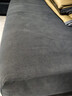 雅鹿家纺 纯色沙发套罩全包浴帽式四季通用型防猫抓弹力沙发笠坐垫套 云感棉深灰【弹力防滑】 单人套宽65-90cm*长65-90cm 实拍图