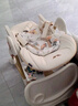 karmababy卡曼餐椅折叠可躺儿童椅子家用座椅成长坐椅 【免安装】皎玉白 实拍图