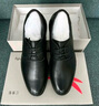 红蜻蜓真皮男鞋舒适商务休闲系带皮鞋高级正装德比鞋婚鞋WTA7376黑色44 实拍图