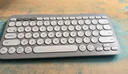 罗技（Logitech）时尚系列 K380 键盘 蓝牙办公键盘 无线键盘 女友 便携超薄键盘 笔记本键盘 烟云灰 实拍图