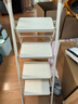 肯泰梯子家用梯加厚折叠梯人字梯家用伸缩梯多功能花架四步F1W-NB4H 实拍图