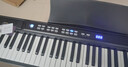 卢森（Rosen）P1电子琴成人88键儿童初学者入门折叠电钢琴乐器 P11星耀炫黑丨亮灯跟弹 套餐四：标配+Z型琴架+加厚琴包 实拍图