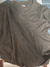 浪莎100%纯棉秋衣男单件上衣高端低领中老年保暖内衣套装秋裤全棉毛衫 ·【浅灰上衣】·圆领100%纯棉 XL /175 实拍图