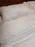 康尔馨【希尔顿四件套】 五星级酒店100支轻奢裸睡纯棉贡缎床上用品 【希尔顿同款100S】白色 1.5m 床笠款 （被套200*230cm） 实拍图