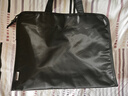 晨光（M&G）文具 办公加宽手提袋会议包事务包文件包 加厚大容量商务拉链袋电脑公文包 黑色ABB904T9A 实拍图