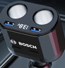 博世（BOSCH）车载充电器快充点烟器插头一拖二三usb多功能汽车充电转换器PS600 实拍图