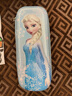 迪士尼（Disney）小学生文具3D压膜抗压耐摔EVA大容量笔袋文具盒冰雪奇缘系列蓝色 实拍图