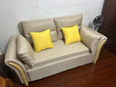喜客邦客厅折叠沙发床三人卧室两用沙发床布艺欧式简易小户型多功能沙发 1.58米外径海绵棉麻款 【浅卡其色】 实拍图