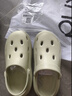 朴西奶酪踩屎感洞洞鞋女厚底凉鞋沙滩包头拖鞋外穿情侣 抹茶绿 37-38 实拍图