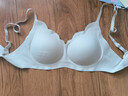 ubras虞书欣同款小花瓣杯软支撑性感内衣女聚拢文胸无钢圈胸罩 【经典款】白色-背勾 L 80A/80B/80C 实拍图