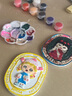 煦贝乐石膏娃娃浮雕画儿童手工diy涂色玩具立体白胚涂鸦挂件香薰礼物 实拍图