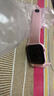 【潮流新品手表】ins高颜值男女款初高中全面屏夜光科技感手表 粉色【折扣活动价+科技夜光】 实拍图