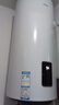 海尔（Haier）80升电热水器一级能效100L竖式家用2200W速热洗澡阳台壁挂可加横式太阳能光能集热板以旧换新补贴 100L 2200W 竖式壁挂电热水器KT6 60~100升 实拍图
