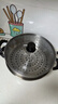 美厨（maxcook）不锈钢二层蒸锅 28cm复底火锅汤锅多用锅 电磁炉通用 MCWA561 实拍图