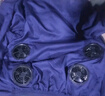 维曼芬夏季降温空调服带风扇的衣服户外防暑充电制冷劳保工人工地工作服 【4风扇】藏青2件+挂腰超大电池36V1套【国标3C认证】 L 推荐110-125斤 实拍图