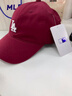 47美版棒球帽子棒球帽鸭舌帽遮阳防晒软顶NY/LA刺绣 47brand出品 酒红色(小标LA刺绣) 实拍图