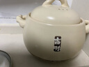 小熊（Bear）砂锅煲汤锅  耐高温不开裂 宽口炖锅燃气灶陶瓷锅沙锅瓦罐3.5L 实拍图